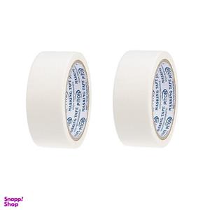 چسب کاغذی پیتون کد 007 عرض 4 سانتی متر بسته 2 عددی