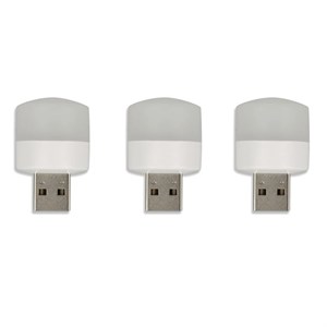 چراغ قوه مدل USB بسته 3 عددی