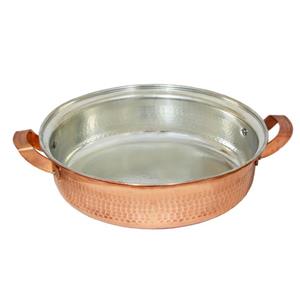ماهیتابه مسی مدل چکش کد 111