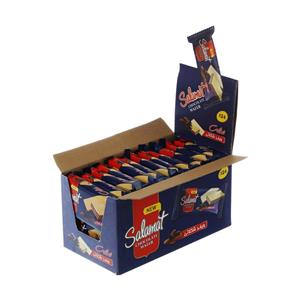 ویفر شکلاتی سلامت - 40 گرم بسته 24 عددی