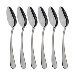 قاشق مربا خوری پاشا مدل جنوا بسته 6 عددی Pasha Janva Desert Spoon Pack of 