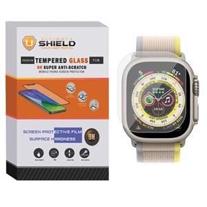 محافظ صفحه نمایش شیشه ای آلتیمیت شیلد مدل SH-UL مناسب برای ساعت هوشمند هاینو تکو T92 Ultra Max