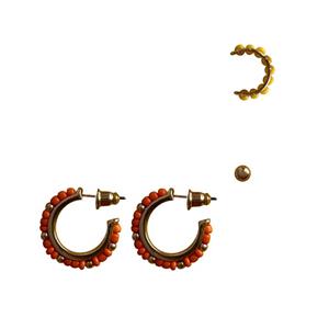 پیرسینگ گوش زنانه اکسسورایز مدل AE1189-010 مجموعه 4 عددی