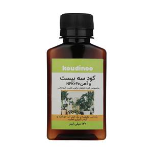 کود تقویتی مایع 20-20-20 و آهن مدل K-12 حجم 120 میلی لیتر