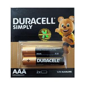 باتری نیم قلمی دوراسل مدل ALKALINE SIMPLY 1.5V