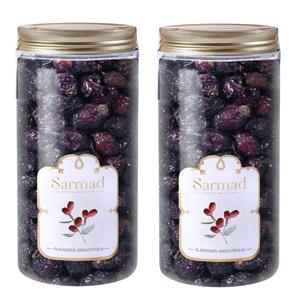 دمنوش نسترن سرمد - 750 گرم بسته 2 عددی