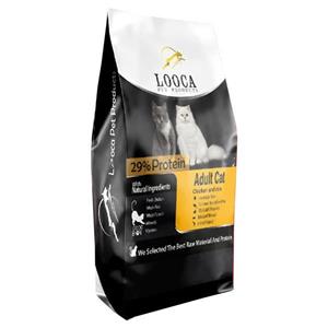 غذای خشک گربه بالغ لوکا پت پروداکتز مدل Chiken وزن 15 کیلوگرم