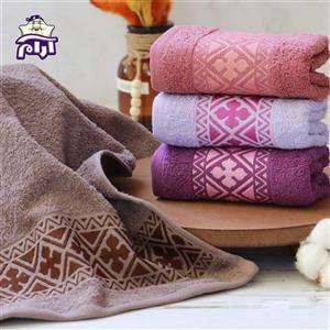 حوله دستی بهباف آذر کد 110771 سایز 80x40 سانتی ‌متر