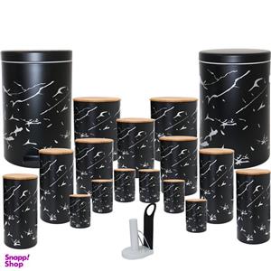 سرویس جهیزیه 18 پارچه طرح ماربل