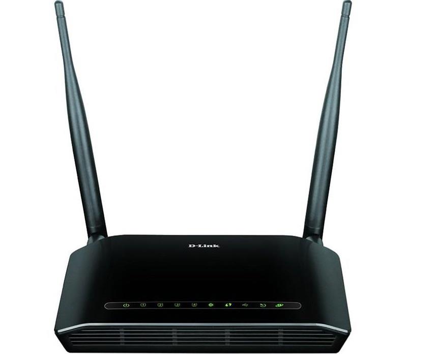 D-Link DSL-2740U ADSL2+ Modem with Wireless N300 Router
