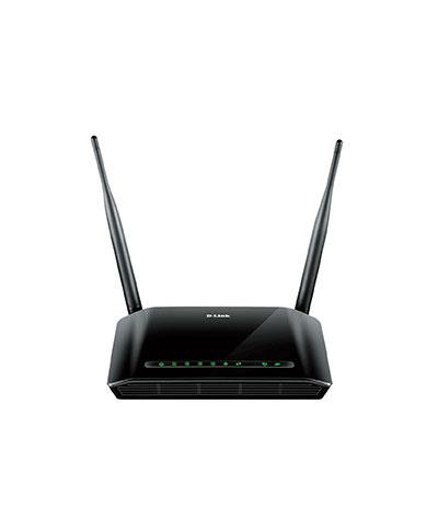 D-Link DSL-2740U ADSL2+ Modem with Wireless N300 Router
