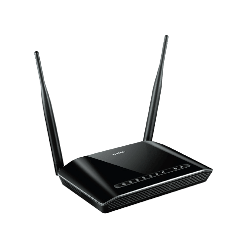 D-Link DSL-2740U ADSL2+ Modem with Wireless N300 Router