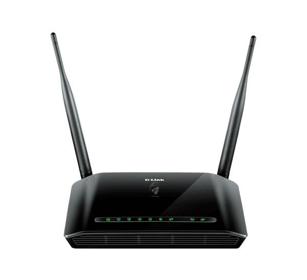 D-Link DSL-2740U ADSL2+ Modem with Wireless N300 Router