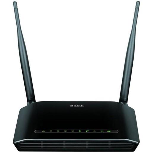 D-Link DSL-2740U ADSL2+ Modem with Wireless N300 Router