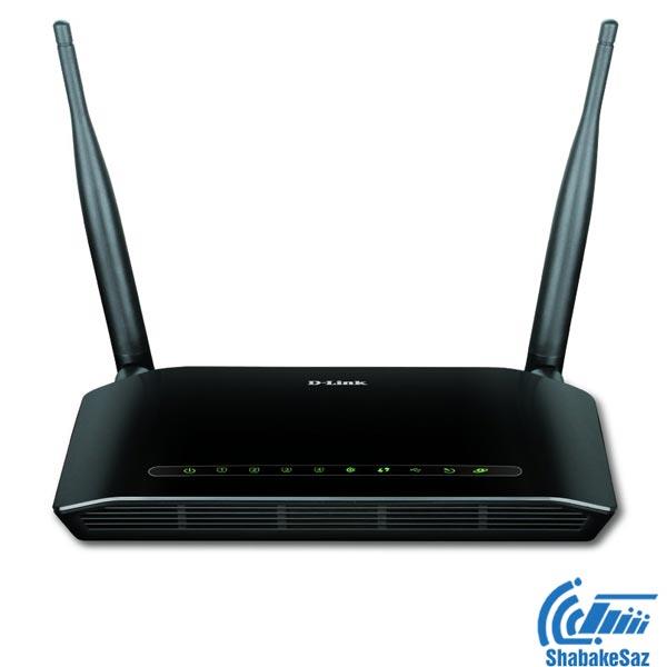 D-Link DSL-2740U ADSL2+ Modem with Wireless N300 Router