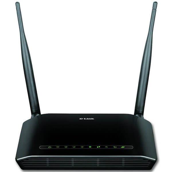 D-Link DSL-2740U ADSL2+ Modem with Wireless N300 Router