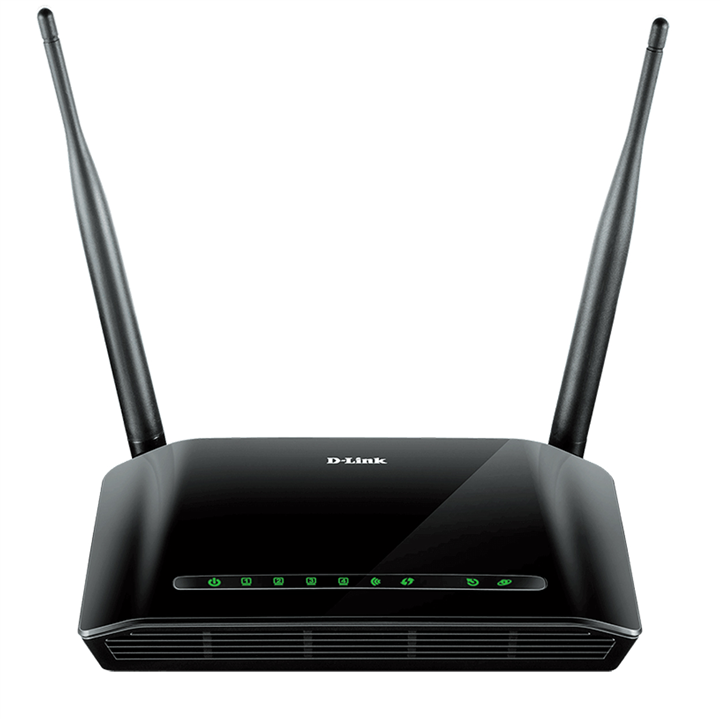 D-Link DSL-2740U ADSL2+ Modem with Wireless N300 Router