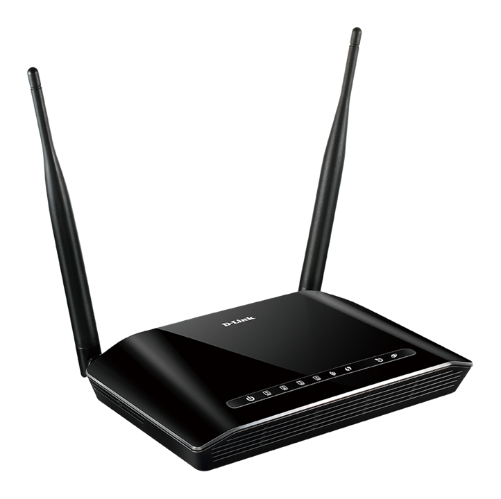 D-Link DSL-2740U ADSL2+ Modem with Wireless N300 Router