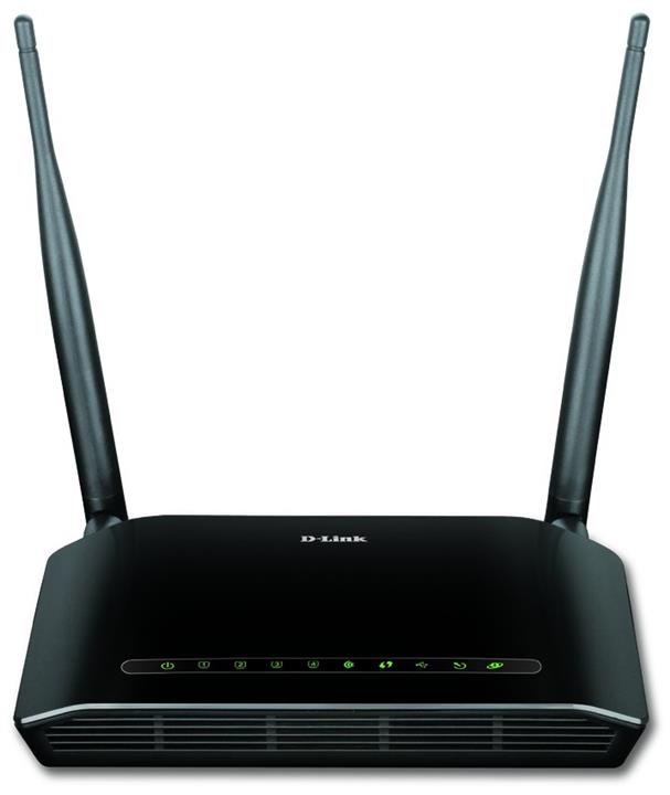 D-Link DSL-2740U ADSL2+ Modem with Wireless N300 Router