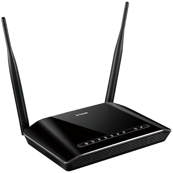 D-Link DSL-2740U ADSL2+ Modem with Wireless N300 Router
