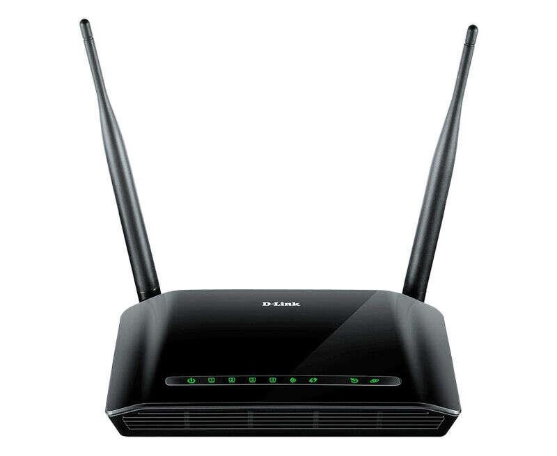 D-Link DSL-2740U ADSL2+ Modem with Wireless N300 Router