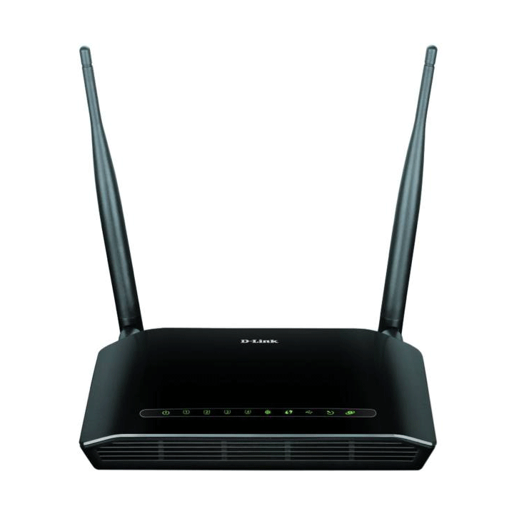 D-Link DSL-2740U ADSL2+ Modem with Wireless N300 Router