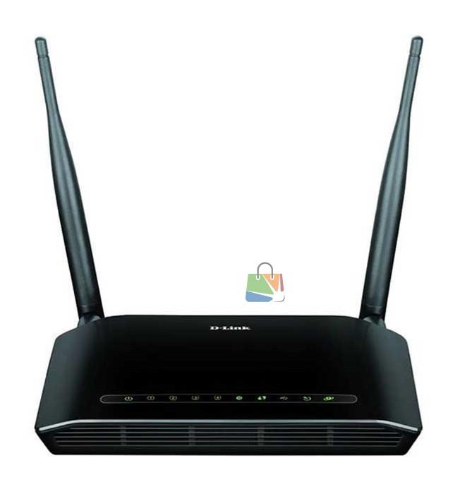D-Link DSL-2740U ADSL2+ Modem with Wireless N300 Router