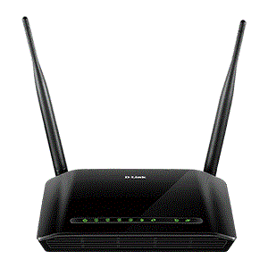 D-Link DSL-2740U ADSL2+ Modem with Wireless N300 Router