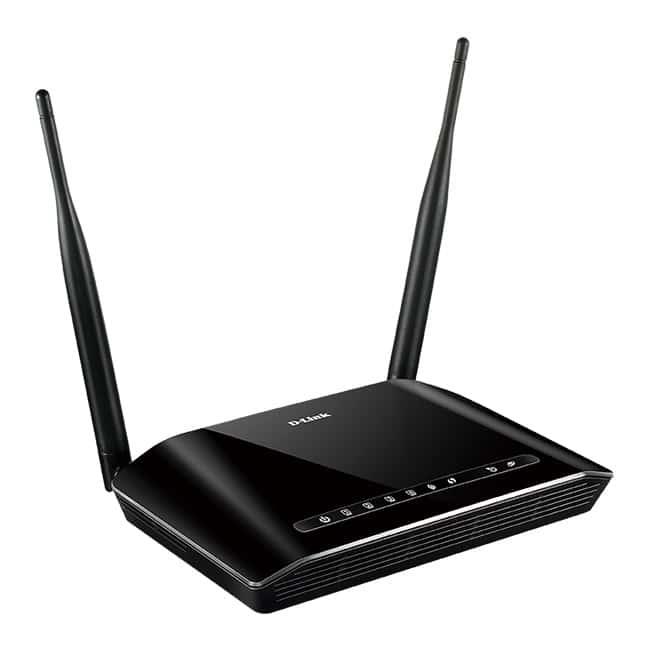 D-Link DSL-2740U ADSL2+ Modem with Wireless N300 Router