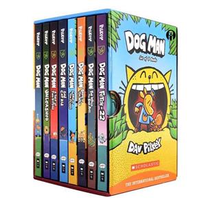 کتاب DOGMAN اثر Dav Pilkey انتشارات الوندپویان 10جلدی