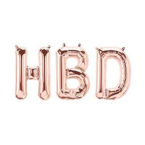 بادکنک فویلی سورتک مدل HBD پلاس کد STF1019 بسته 3 عددی