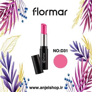 رژ لب فلورمار مدل دولوکس شاین شماره D31 Delux Shine Stylo Lipstick D31