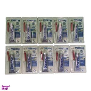 چسب سیلیکون کاسپین مدل 01 وزن 85 گرم بسته 10 عددی