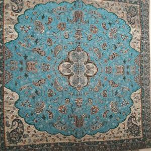ترمه رومیزی سنتی یزد مربع
