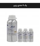 پک 4 عددی رزین پرینتر سه بعدی شفاف برند ifun if3124 High Clear Resin حجم 500 میل