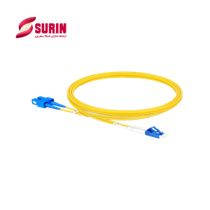 پچ کورد سینگل مود فیبر نوری SC LC SM DX 2M UPC
