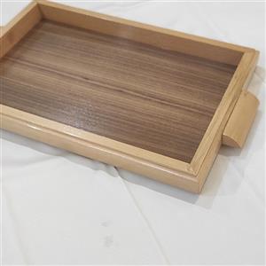 سینی جفتی تمام چوب