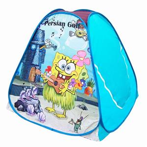 چادر بازی نوجوان مدل باب اسفنجی  (سایز بزرگ)