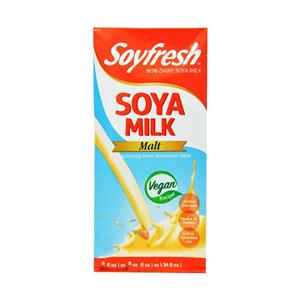 شیر سویا مالت ( وگان ) ۱ لیتر سوی فرش – soyfresh