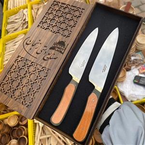 چاقو سرویس 2 تایی استیل زنجان