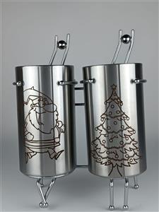 جاقاشقی دوقلو استیل