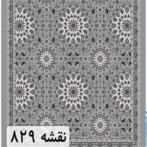 گلیم  فرش بدون  پرزکاشان سایز 1/5در2/25