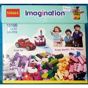 لگو جی سی کلاسیک ساختمان سازی \n\nJisi Bricks imagination Building Blocks 18100\n\n\n