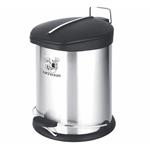 سطل زباله استیل آرتیستون صنعت کد 3020 گنجایش 20 لیتر