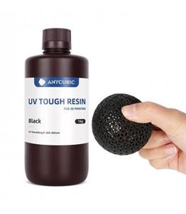 رزین سخت انعطاف پذیر AnyCubic مدل Flexible Tough Resin رنگ Black حجم 1000 میل 