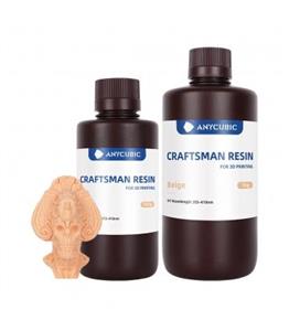 رزین صنعتگری جواهرات AnyCubic DLP Craftsman Resin رنگ Beige حجم 1000 میل