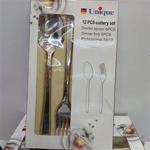 قاشق چنگال 12 نفره یونیک اصل