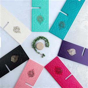 رحل رنگی چرم عمده چرم ترمو مناسب قرآن و مفاتیح سایز جیبی رقعی وزیری