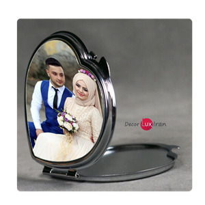 آینه آرایشی جیبی با عکس دلخواه