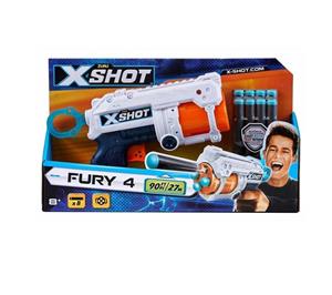 تفنگ دوقلو ایکس شات X-Shot Fury 4 Red 